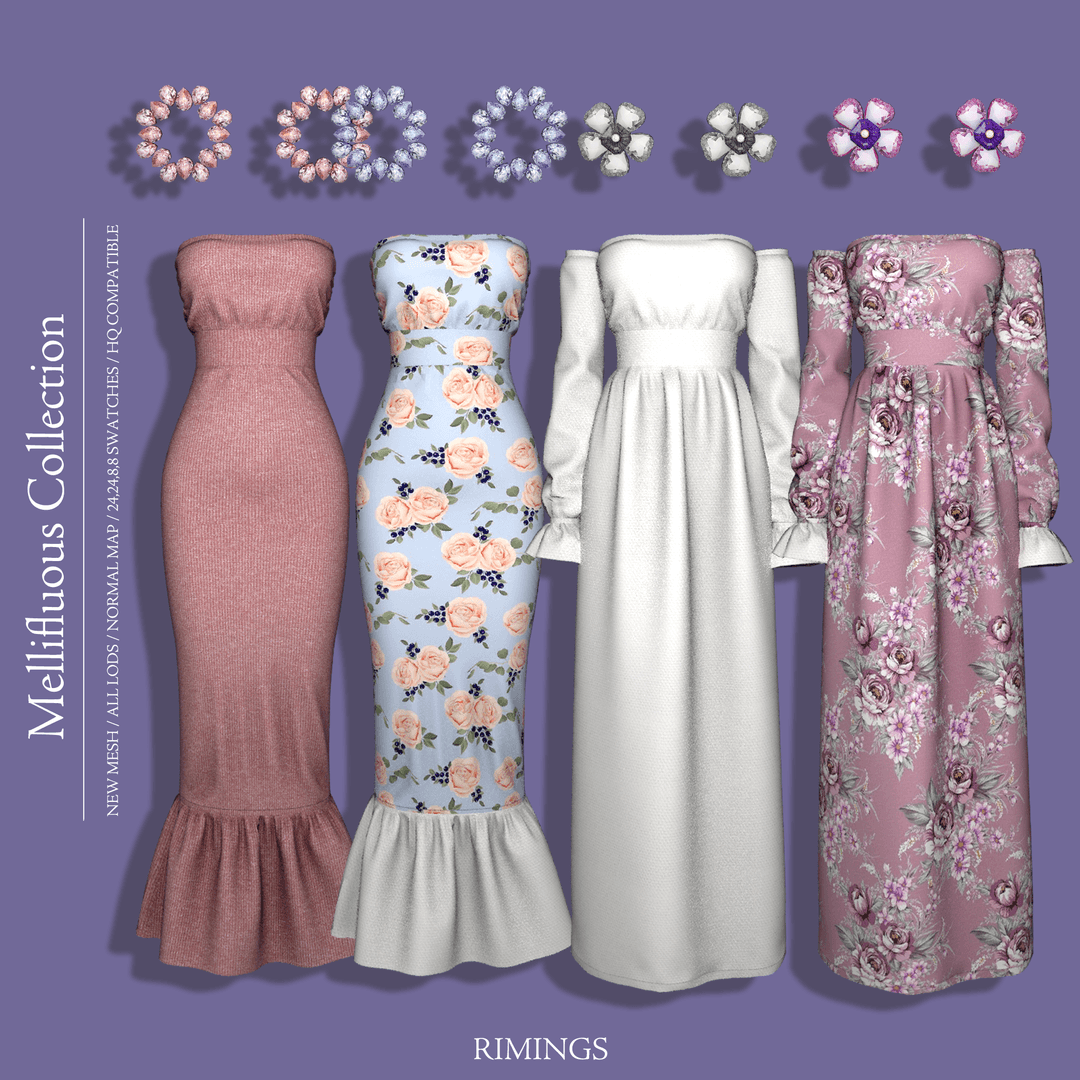 Скриншот мода Сет платьев Mellifluous Collection